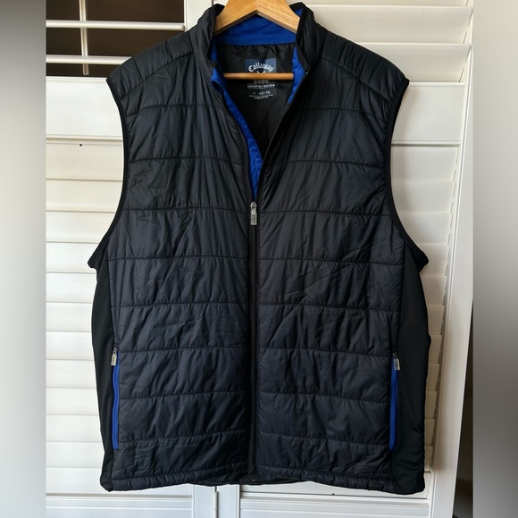 Quilted Thermal Puffer Golf Vest - Picture 4 of 9